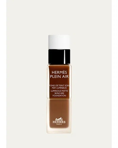 Hermes Plein Air, Luminous Matte Skincare Foundation In Brown