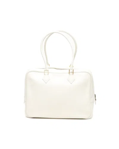 Hermes Hermès Plume 32 Box Bag In Neutral