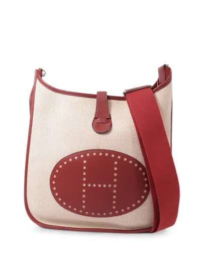 Hermes Pm Evelyne Shoulder Bag In Neutral