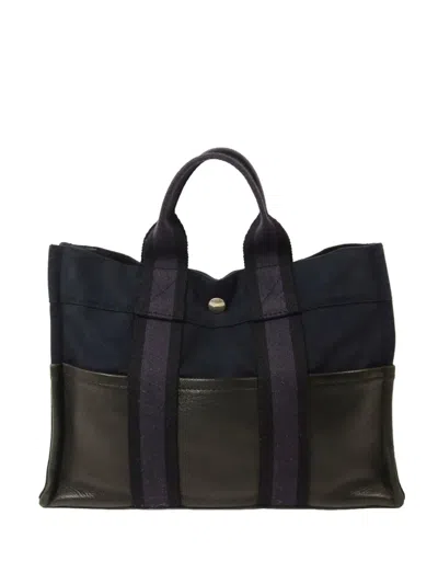 Pre-owned Hermes Pm Fourre Tout Tote Bag In Black