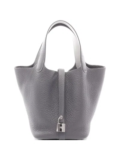 Pre-owned Hermes Pm Picotan Lock Tote Bag