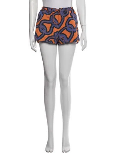 Pre-owned Hermes Printed Bottoms In Blue
