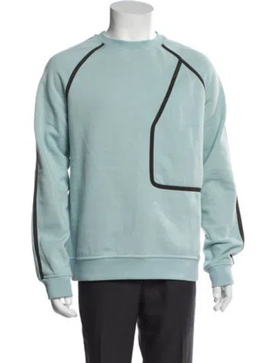 Pre-owned Hermes Printed Crew Neck Sweatshirt In Multi
