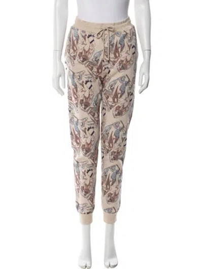 Pre-owned Hermes Printed Sweatpants In Neutral