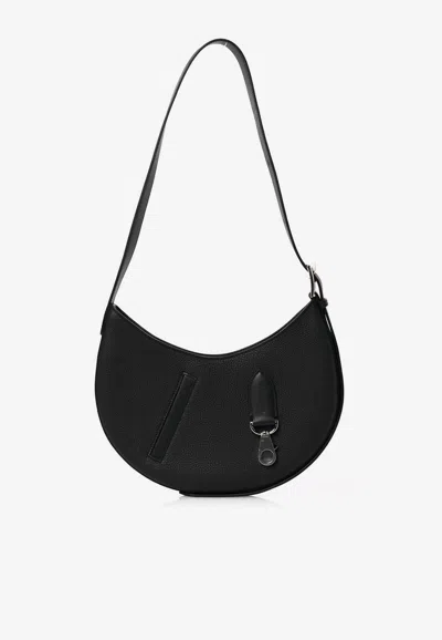 Hermes P'tit Arcon In Black Togo And Swift Leather With Palladium Hardware