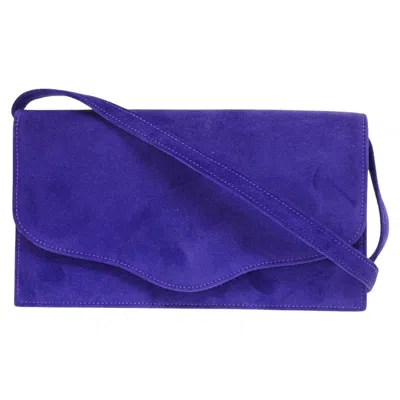 Pre-owned Hermes Purple Clutch Bag Shoulder Bag ()