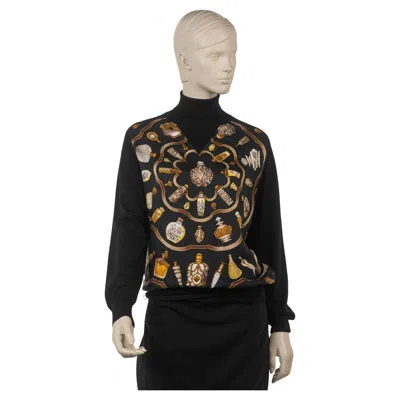 Pre-owned Hermes Hermès "qu Importe Le Flacon" Sweater In Black