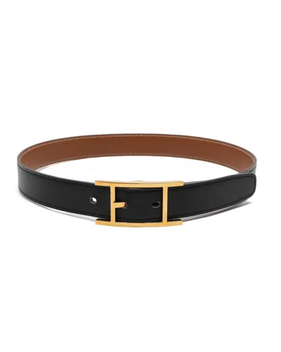 Pre-owned Hermes Hermès Quentin Belt, Size 70