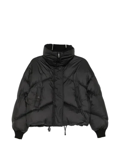 Pre-owned Hermes Quilted Puffer Jacket In Black