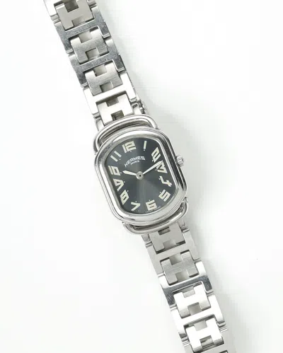 Pre-owned Hermes Hermès Rallye 20mm Ref Ra1.220 Watch