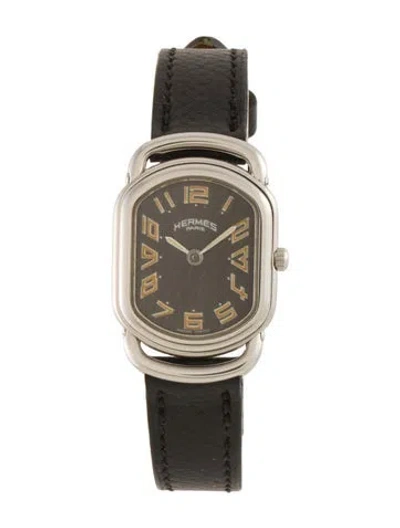 Pre-owned Hermes Rallye Watch In Multi