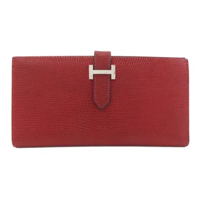 Pre-owned Hermes Red Color Coin Purse/coin Case ()