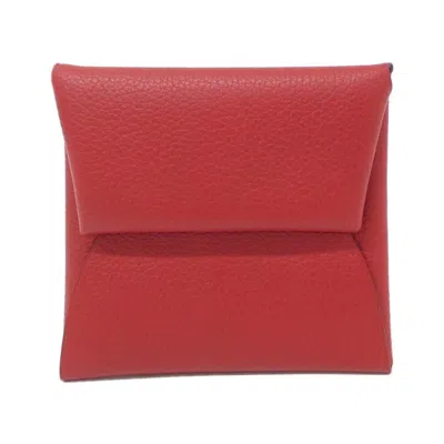 Pre-owned Hermes Red Color Coin Purse/coin Case ()