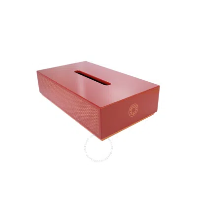 Pre-owned Hermes Red K-box Small Tissue Box