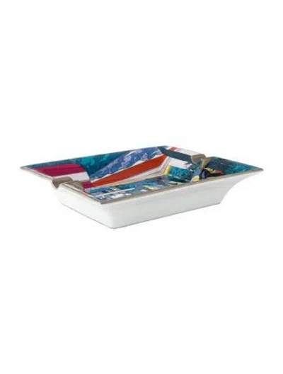 Pre-owned Hermes Rendez-vous Galant Ashtray In Multi