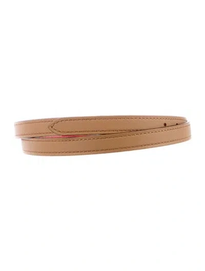 Pre-owned Hermes Reversible 13 Mm Belt Strap Belt Strap In Multi