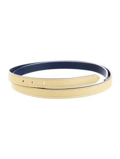 Pre-owned Hermes Reversible 13 Mm Belt Strap Belt Strap In Multi