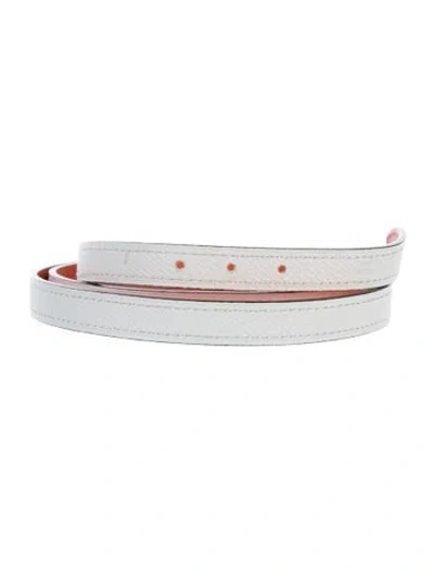 Pre-owned Hermes Reversible 13 Mm Belt Strap Belt Strap In Multi