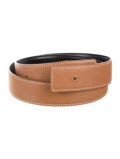 Pre-owned Hermes Reversible 1999 Belt Strap Belt Strap In Multi