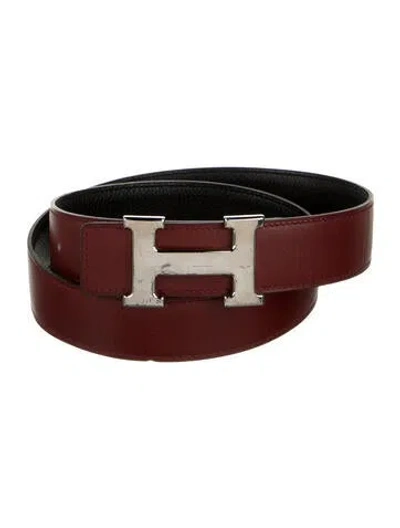 Pre-owned Hermes Reversible 2002-2003 Constance Belt Kit In Multi