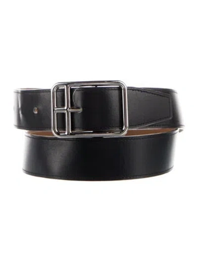 Pre-owned Hermes Reversible 2022 Cape Cod Belt In Black/brown