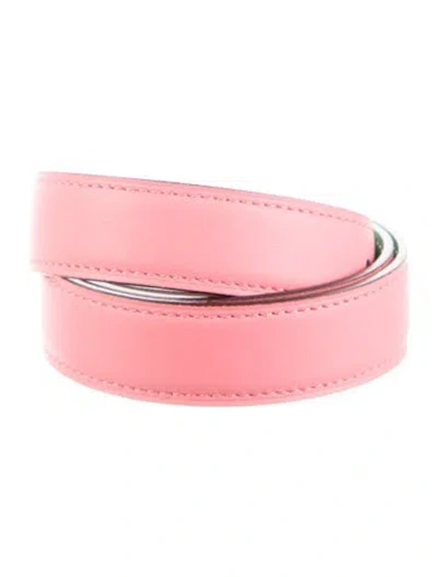Pre-owned Hermes Reversible 24 Mm Belt Strap Belt Strap In Multi