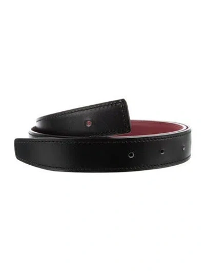 Pre-owned Hermes Reversible 24 Mm Belt Strap Belt Strap In Multi