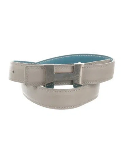 Pre-owned Hermes Reversible 24 Mm Mini Constance Belt Kit