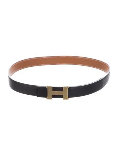 Pre-owned Hermes Reversible 24 Mm Mini Constance Belt Kit In Multi