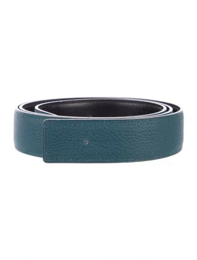 Pre-owned Hermes Reversible 32 Mm Belt Strap Belt In Multi