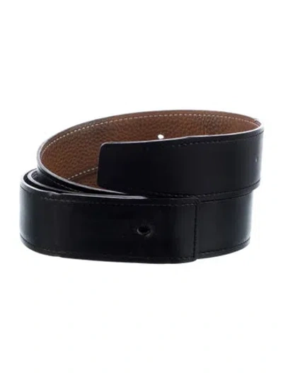 Pre-owned Hermes Reversible 32 Mm Belt Strap Belt Strap In Multi