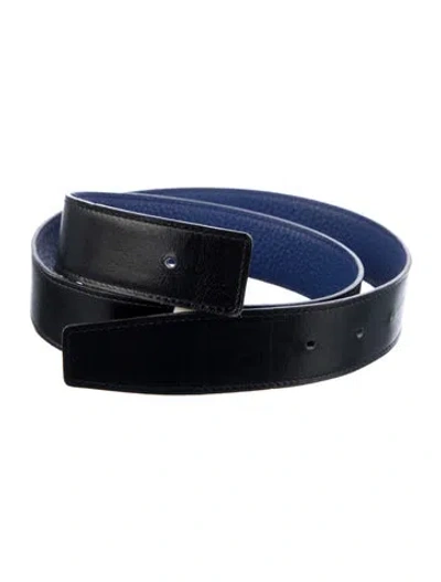 Pre-owned Hermes Reversible 32 Mm Belt Strap Belt Strap In Multi