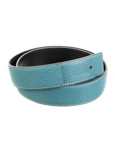 Pre-owned Hermes Reversible 32 Mm Belt Strap Belt Strap In Multi