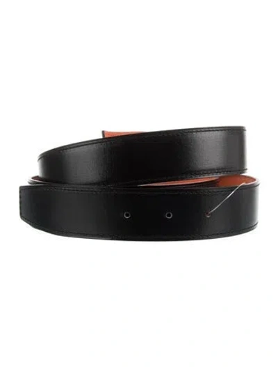 Pre-owned Hermes Reversible 32 Mm Belt Strap Belt Strap In Multi
