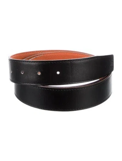 Pre-owned Hermes Reversible 32 Mm Belt Strap Belt Strap In Multi
