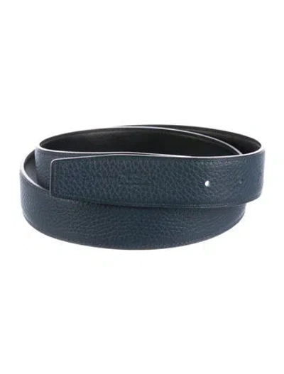 Pre-owned Hermes Reversible 32 Mm Belt Strap In Multi