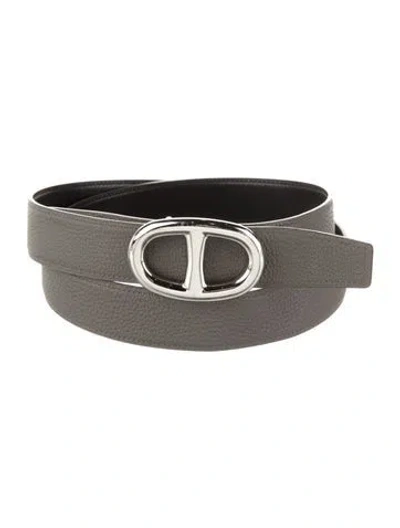 Pre-owned Hermes Reversible 32 Mm Chaîne D'ancre Belt Kit In Multi