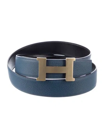 Pre-owned Hermes Reversible 32 Mm Constance Belt Kit In Multi