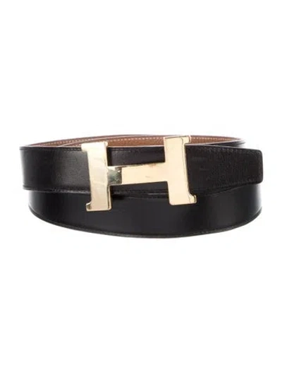 Pre-owned Hermes Reversible 32 Mm Constance Belt Kit In Multi