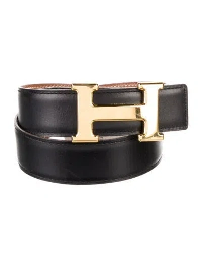 Pre-owned Hermes Reversible 32 Mm H Belt Kit