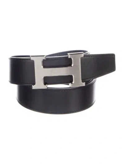 Pre-owned Hermes Reversible 32 Mm H Belt Kit In Multi