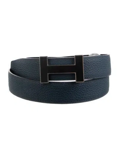 Pre-owned Hermes Reversible 32 Mm Quizz Belt Kit In Multi