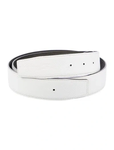 Pre-owned Hermes Reversible 38 Mm Belt Strap Belt In Multi