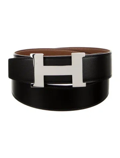 Pre-owned Hermes Reversible 38 Mm Constance Belt Kit In Multi