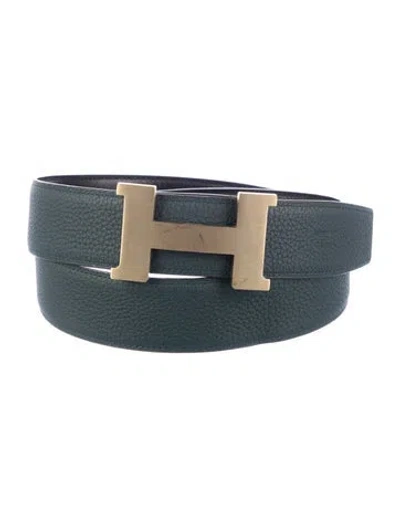 Pre-owned Hermes Reversible 38 Mm Constance Belt Kit In Multi