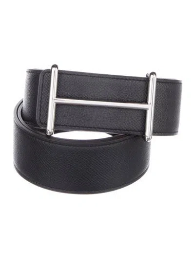Pre-owned Hermes Reversible 38 Mm Idem Belt Kit In Multi