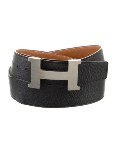 Pre-owned Hermes Reversible 42 Mm Constance Belt Kit
