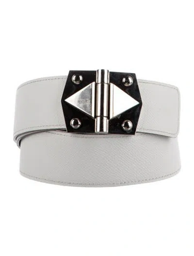 Pre-owned Hermes Reversible 42 Mm Impact Belt Kit In Multi