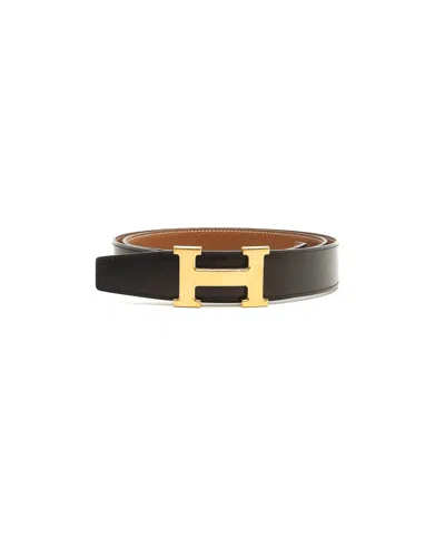 Pre-owned Hermes Hermès Reversible H Belt, Size 95 In Multi