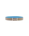 Hermes Hermès Reversible H D'ancre Belt, Size 75 In Multi